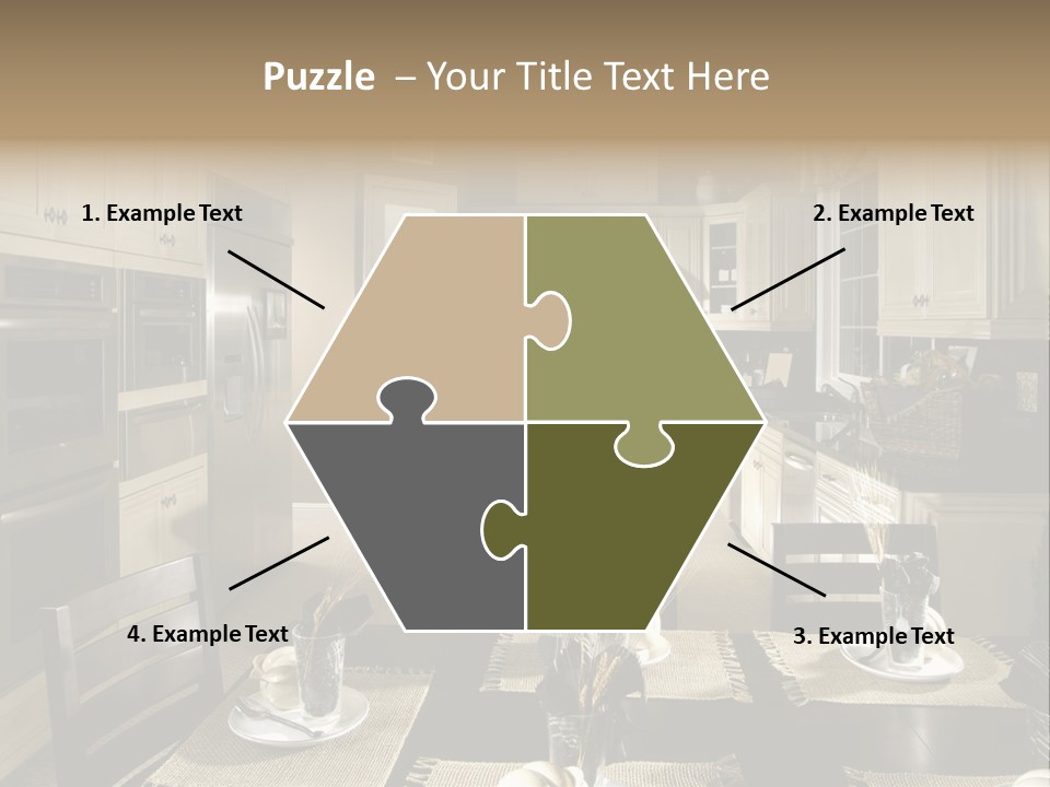 Clean Furniture Contemporary PowerPoint Template
