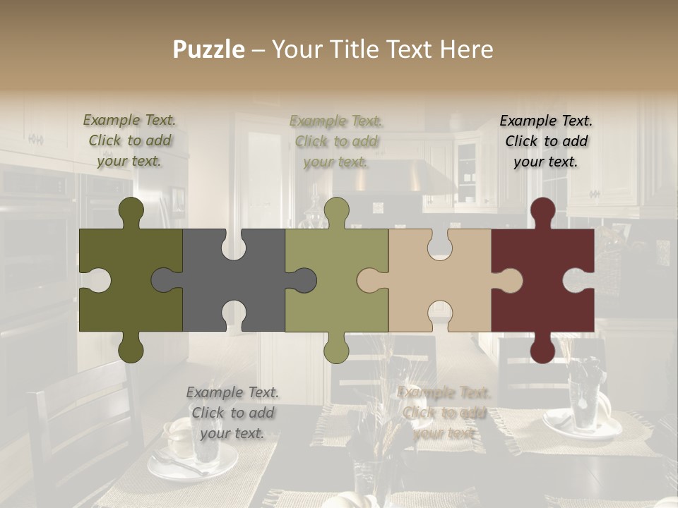 Clean Furniture Contemporary PowerPoint Template