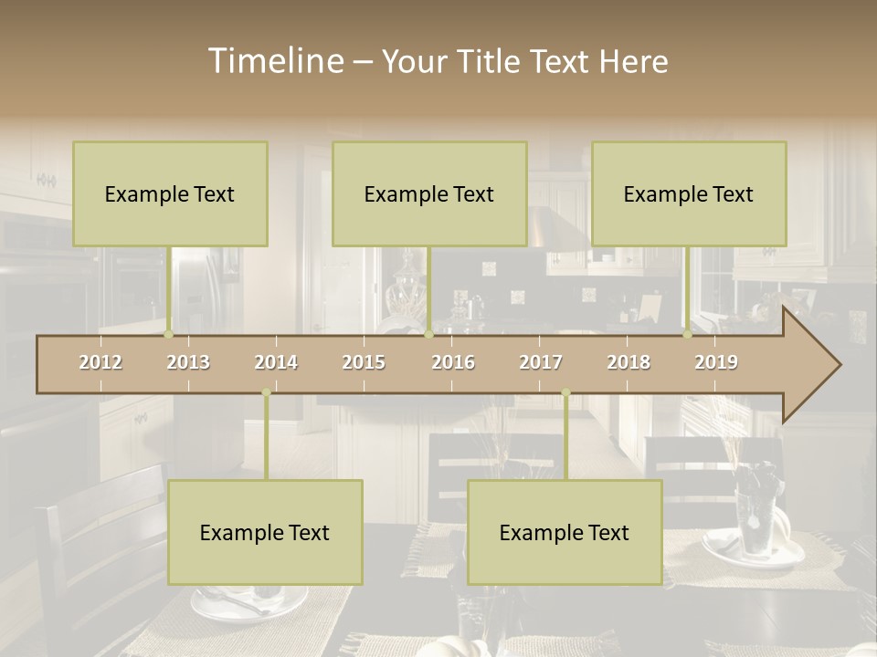 Clean Furniture Contemporary PowerPoint Template