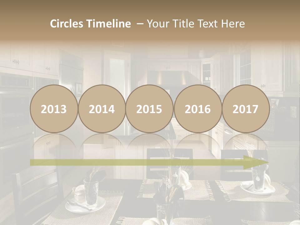 Clean Furniture Contemporary PowerPoint Template