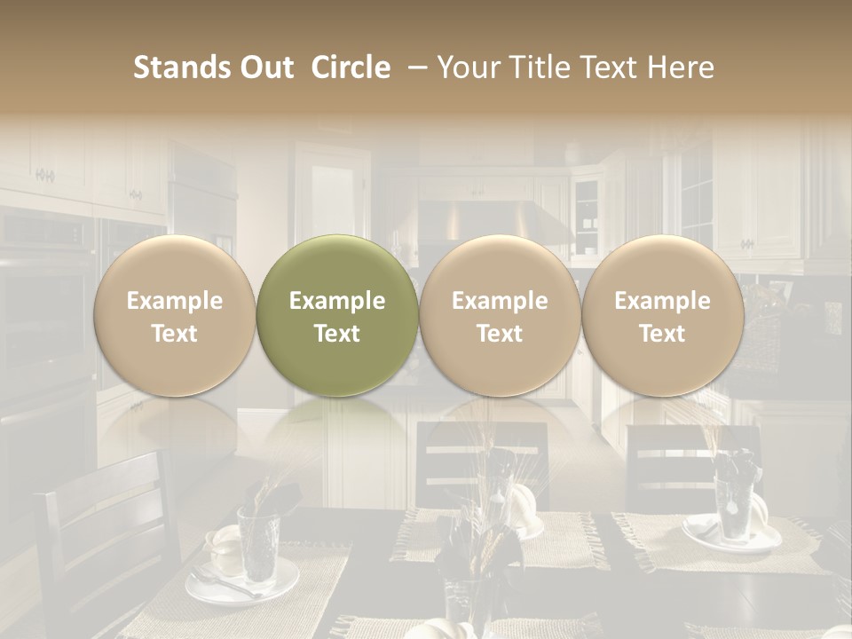 Clean Furniture Contemporary PowerPoint Template