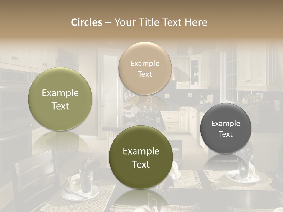 Clean Furniture Contemporary PowerPoint Template