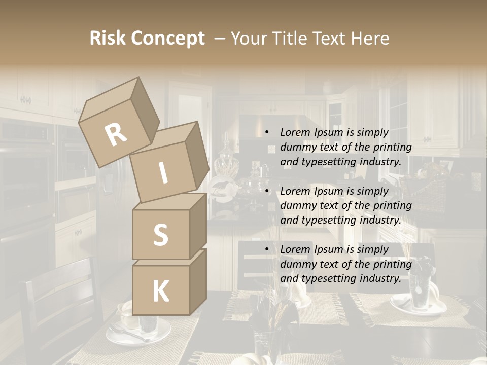 Clean Furniture Contemporary PowerPoint Template