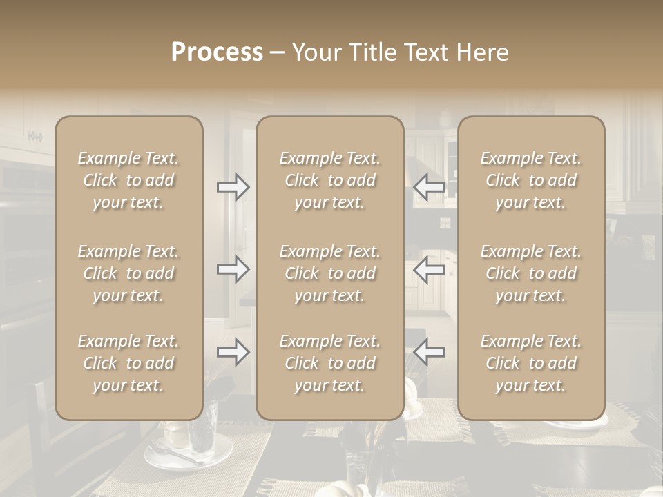 Clean Furniture Contemporary PowerPoint Template