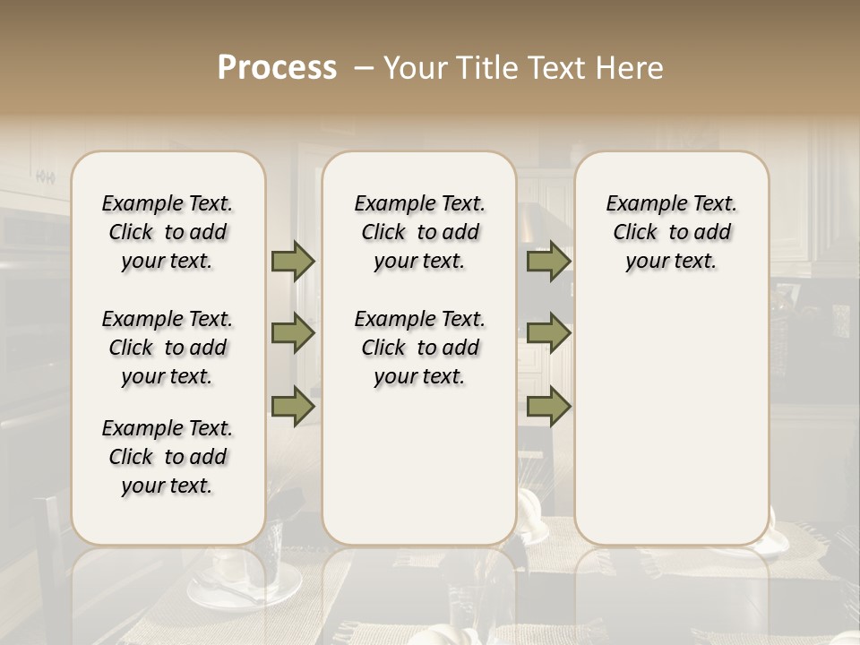 Clean Furniture Contemporary PowerPoint Template