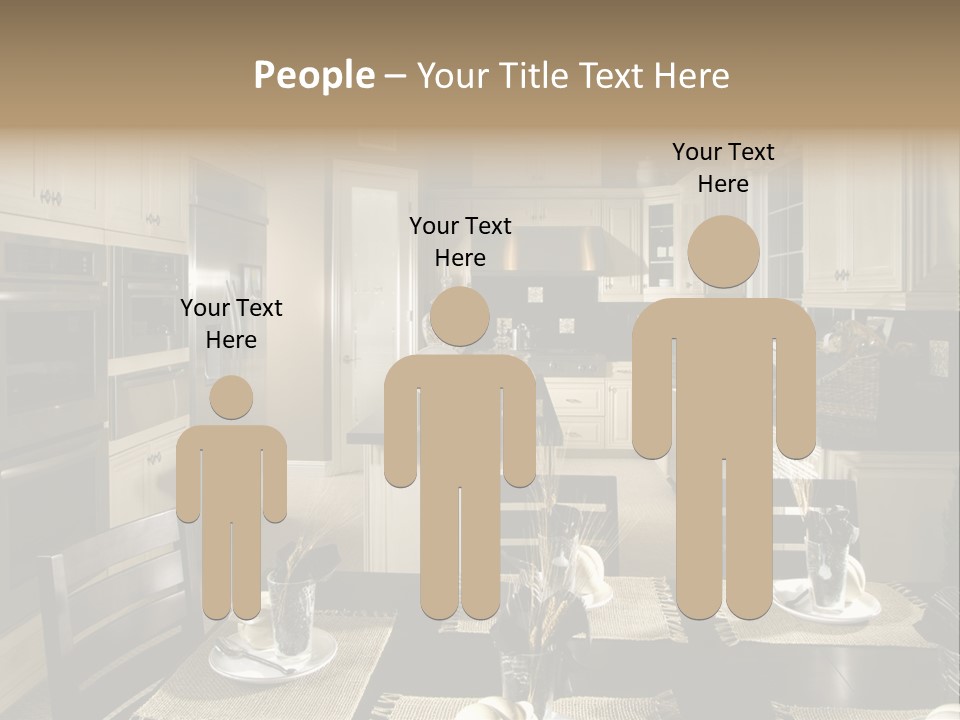 Clean Furniture Contemporary PowerPoint Template