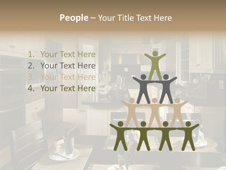 Clean Furniture Contemporary PowerPoint Template