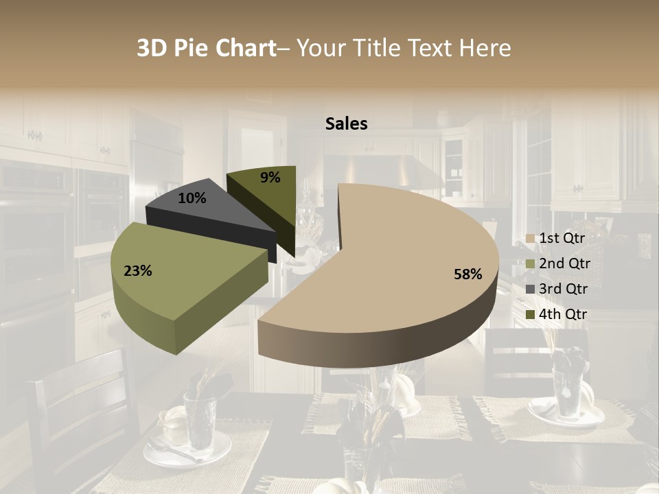 Clean Furniture Contemporary PowerPoint Template