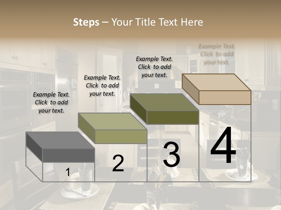Clean Furniture Contemporary PowerPoint Template