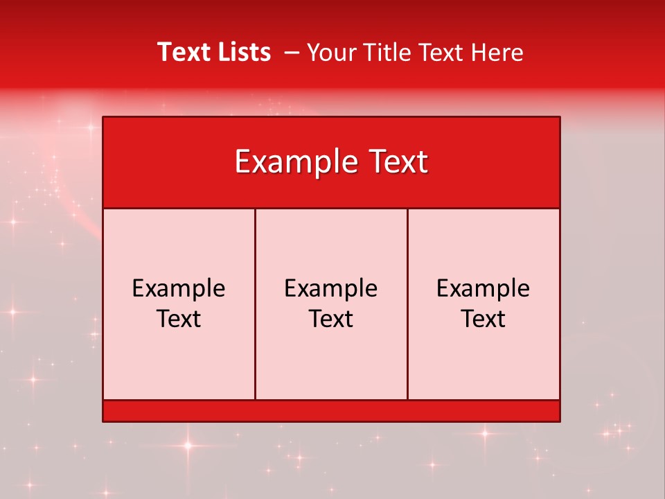 A Red Heart On A Red Background With Stars PowerPoint Template