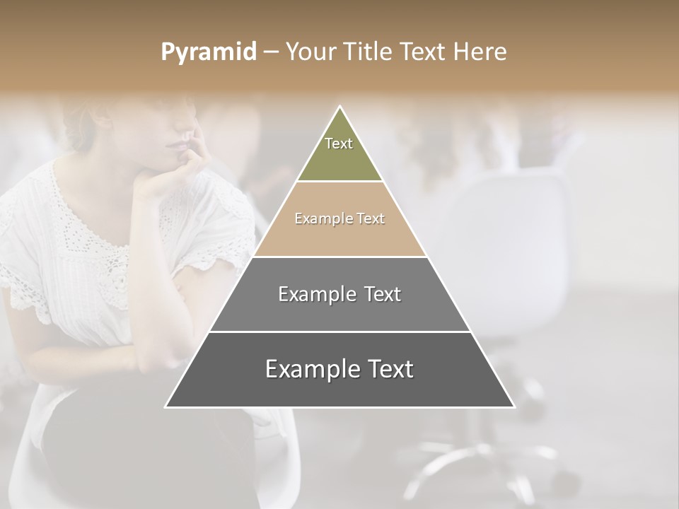 Girl Positive Young PowerPoint Template