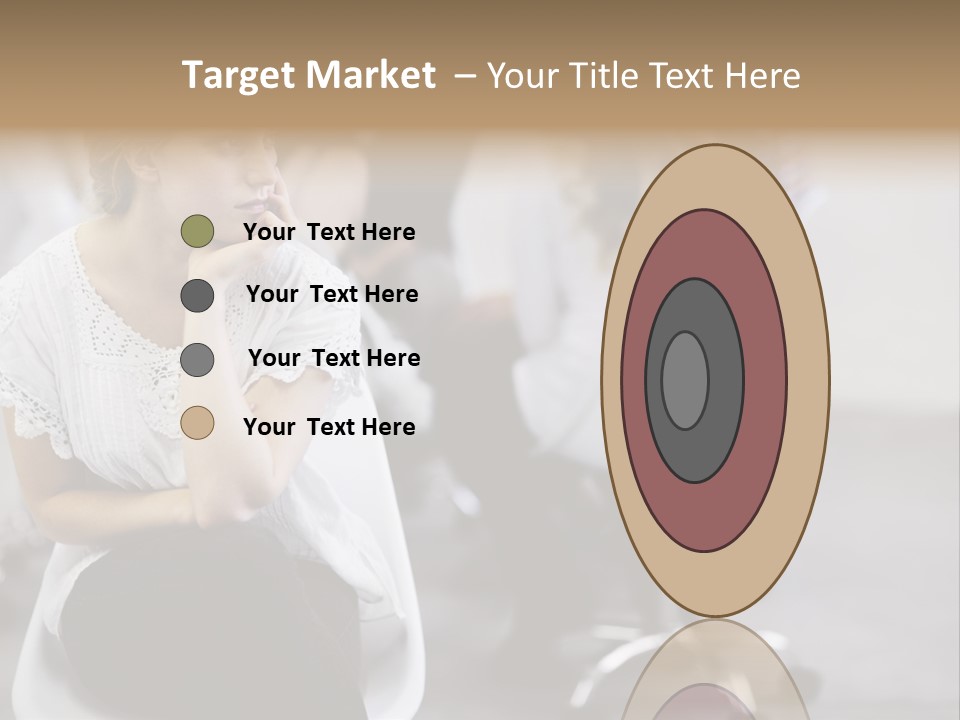 Girl Positive Young PowerPoint Template