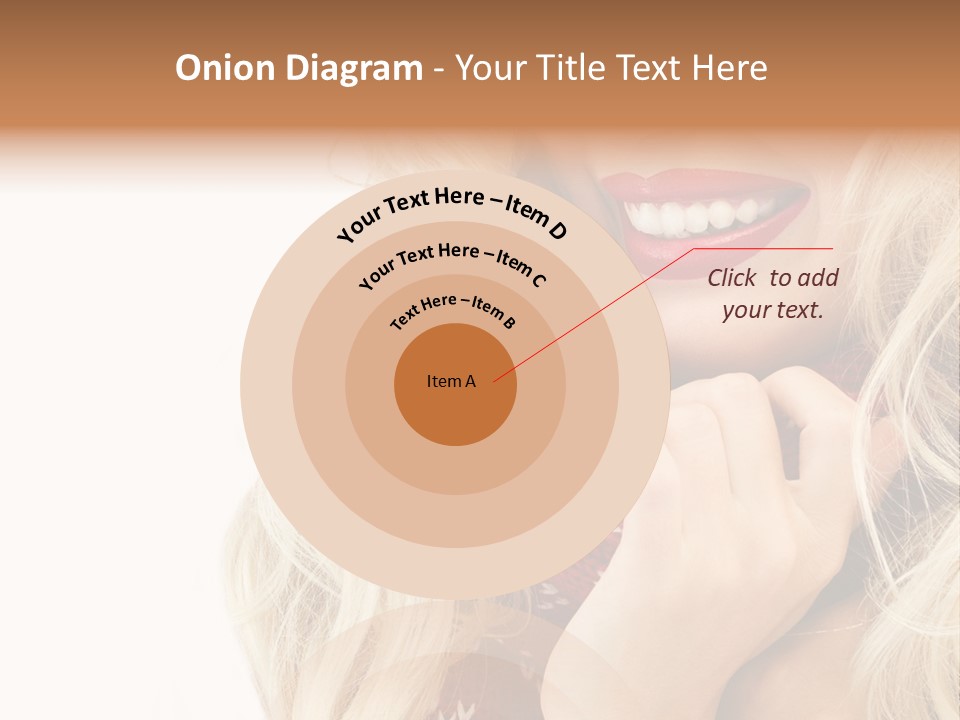 Girl Positive Young PowerPoint Template