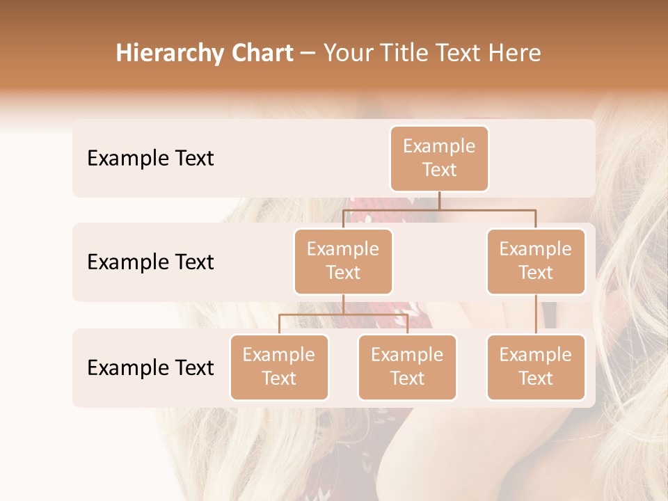 Girl Positive Young PowerPoint Template