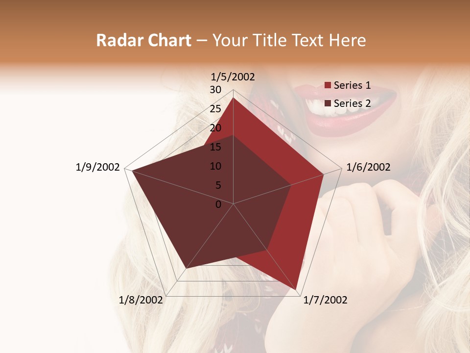 Girl Positive Young PowerPoint Template