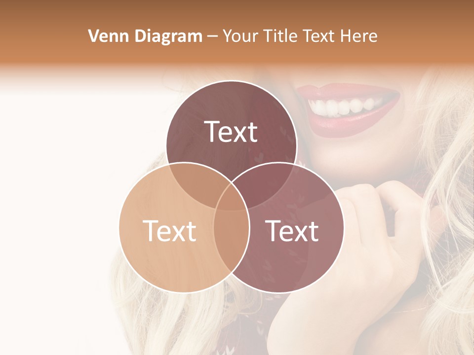 Girl Positive Young PowerPoint Template