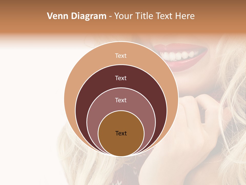 Girl Positive Young PowerPoint Template