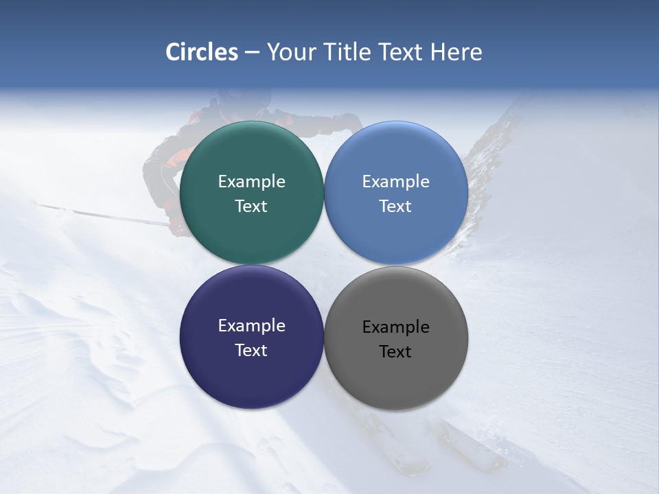 Clothing Jacket Outdoors PowerPoint Template