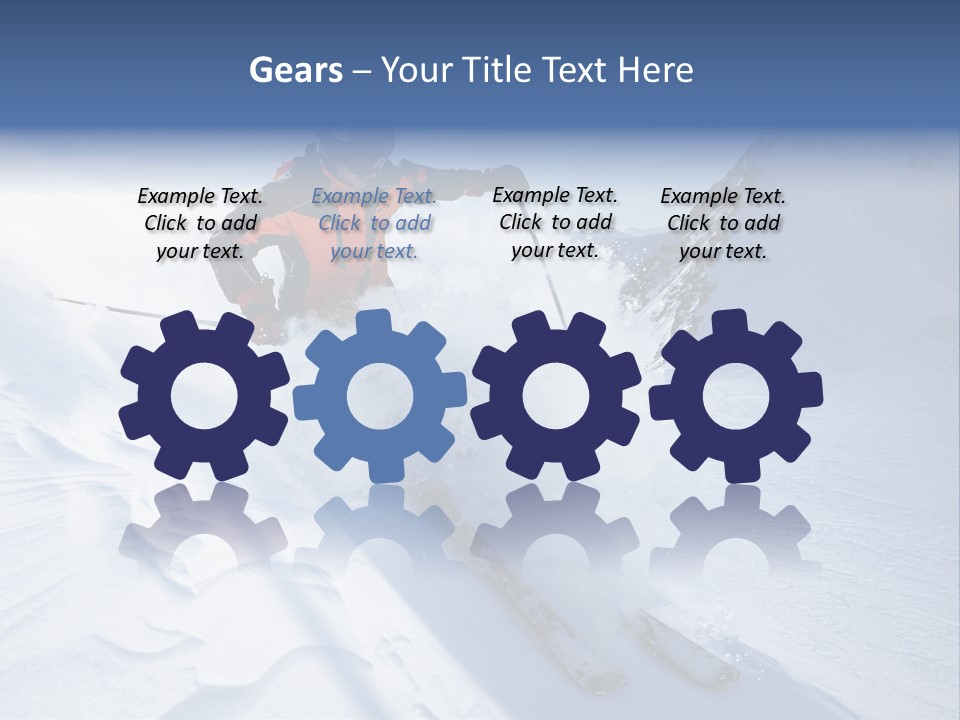 Clothing Jacket Outdoors PowerPoint Template