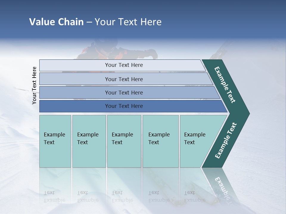 Clothing Jacket Outdoors PowerPoint Template