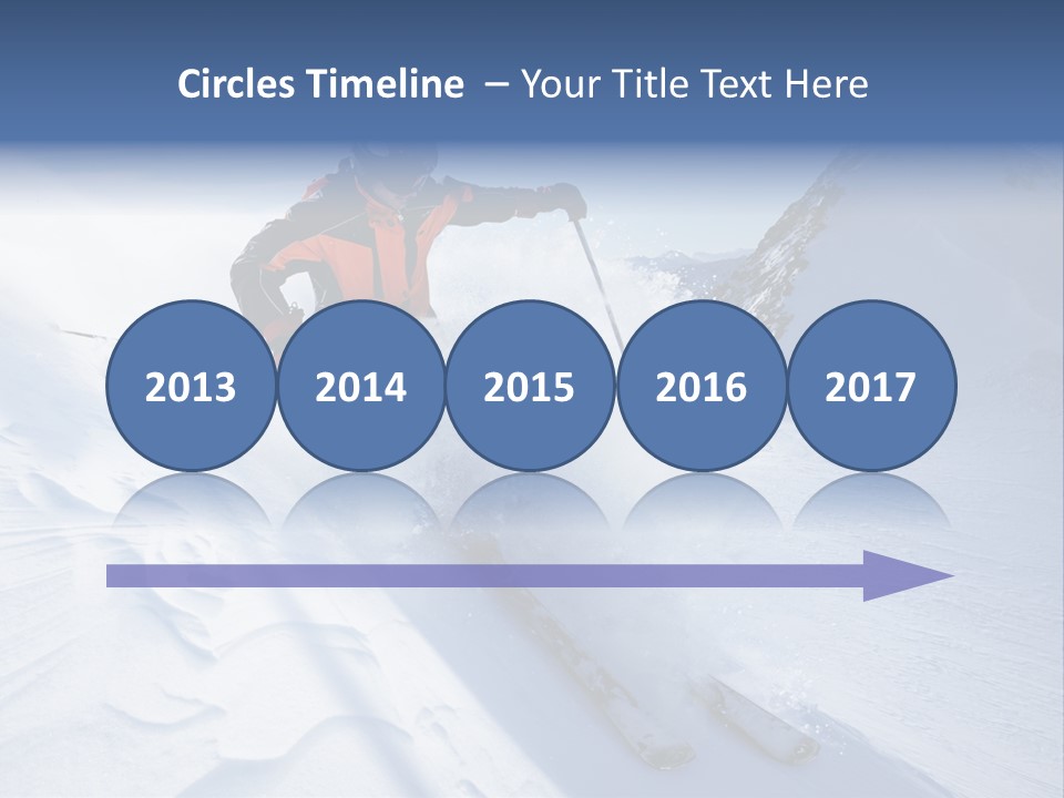 Clothing Jacket Outdoors PowerPoint Template