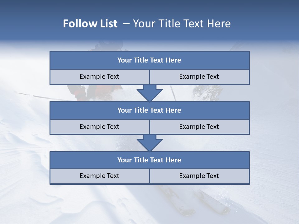 Clothing Jacket Outdoors PowerPoint Template