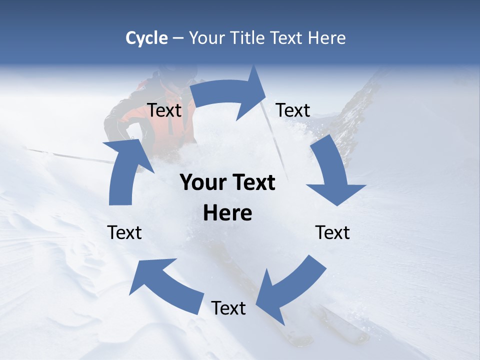 Clothing Jacket Outdoors PowerPoint Template