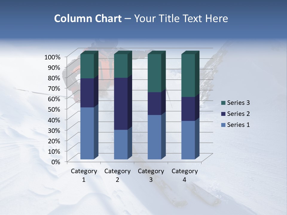 Clothing Jacket Outdoors PowerPoint Template
