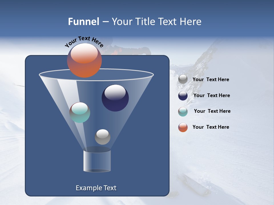 Clothing Jacket Outdoors PowerPoint Template