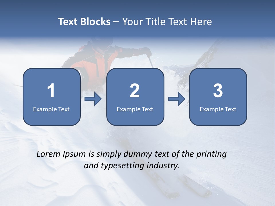 Clothing Jacket Outdoors PowerPoint Template