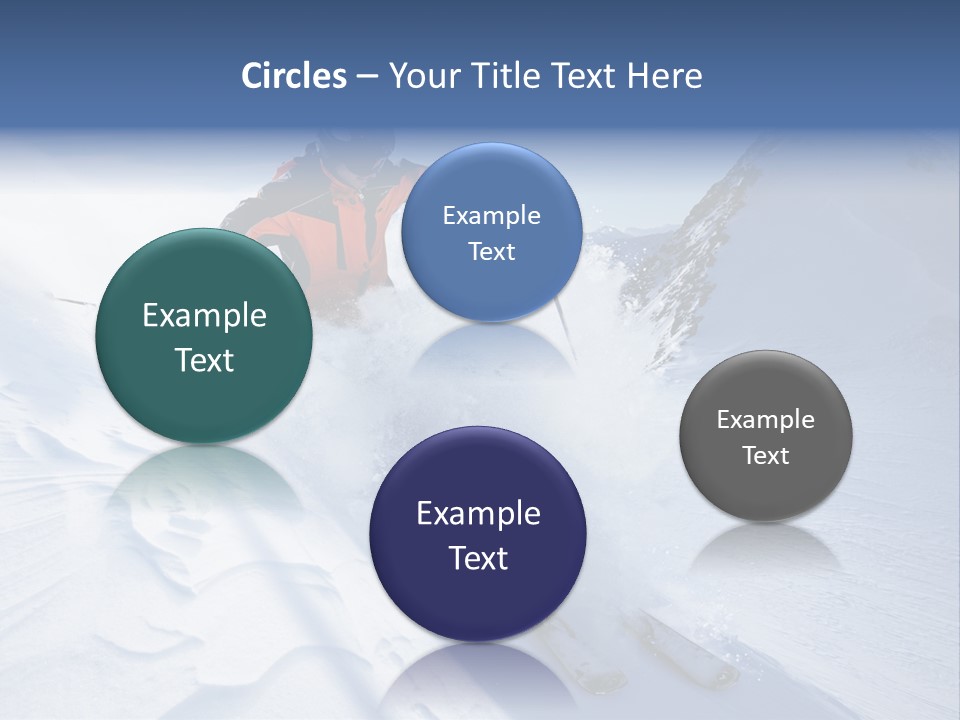 Clothing Jacket Outdoors PowerPoint Template