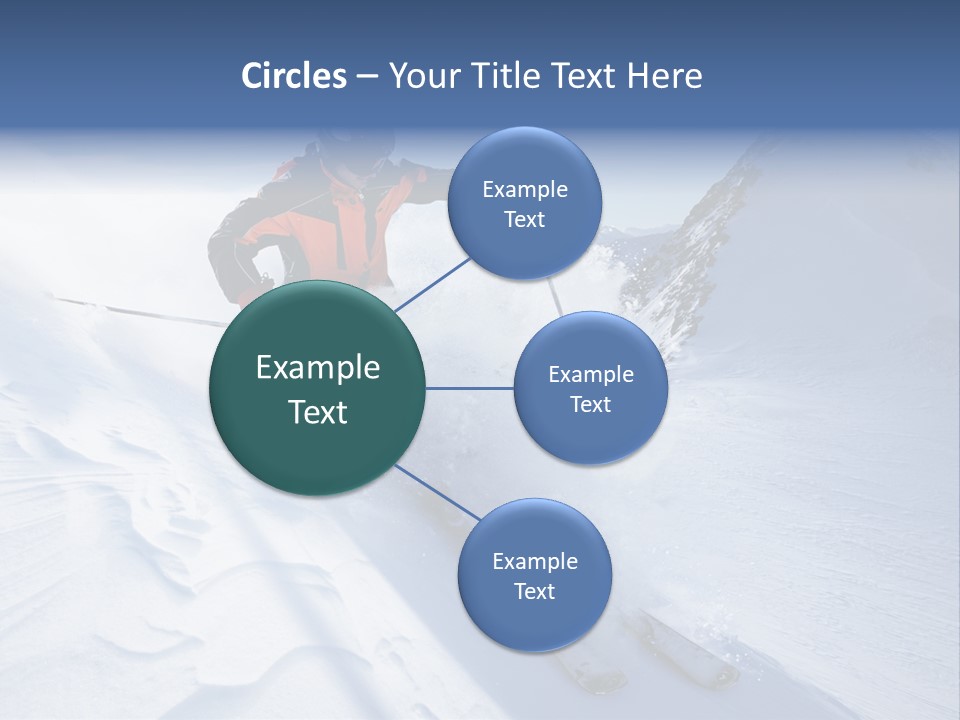 Clothing Jacket Outdoors PowerPoint Template