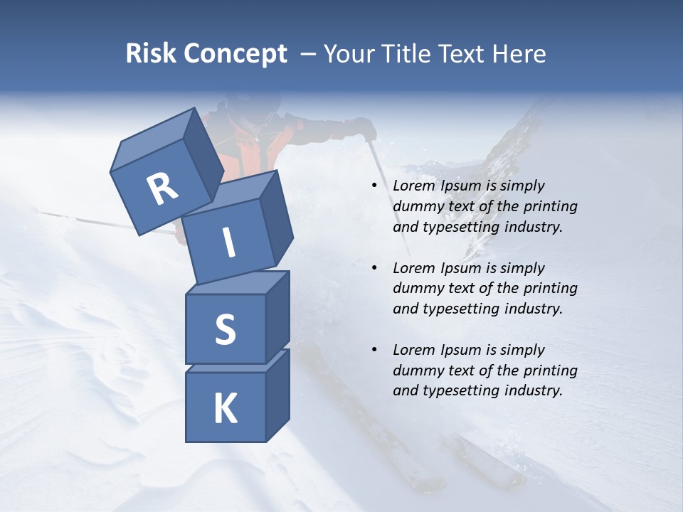 Clothing Jacket Outdoors PowerPoint Template