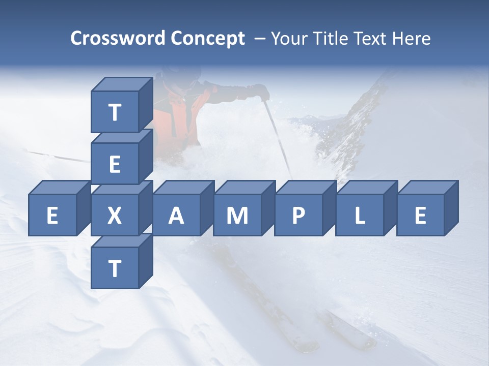 Clothing Jacket Outdoors PowerPoint Template