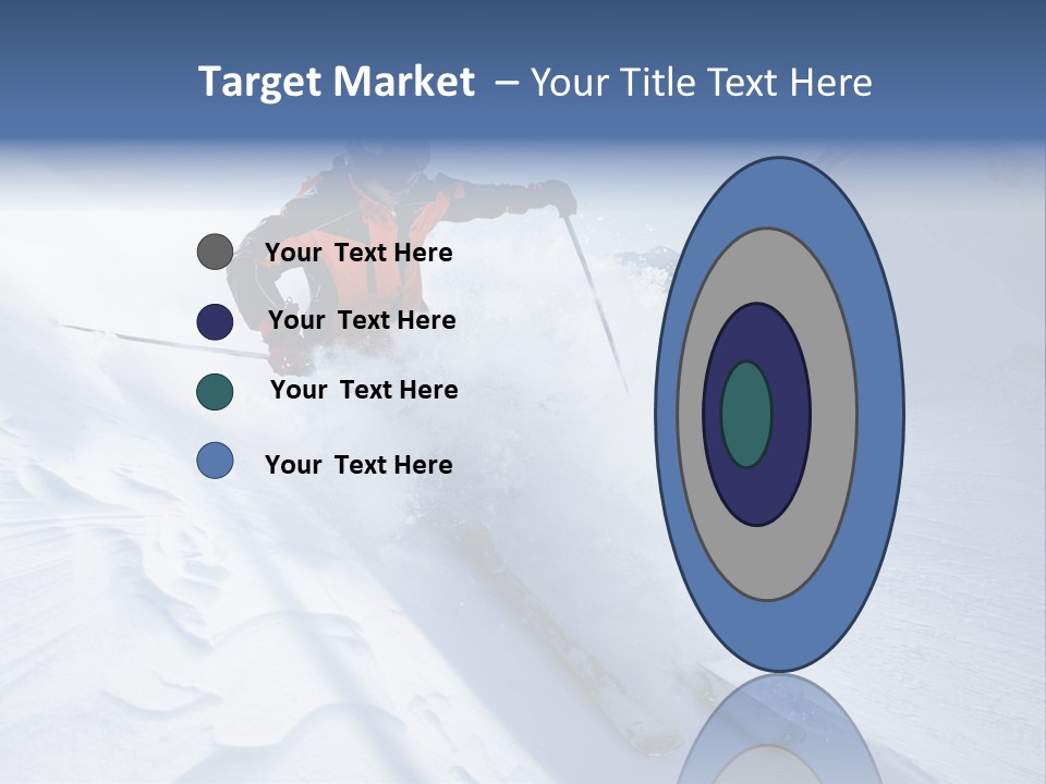 Clothing Jacket Outdoors PowerPoint Template