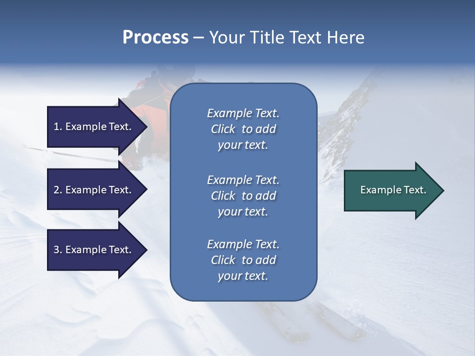 Clothing Jacket Outdoors PowerPoint Template