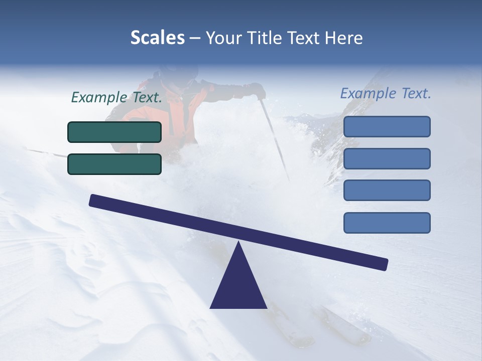 Clothing Jacket Outdoors PowerPoint Template