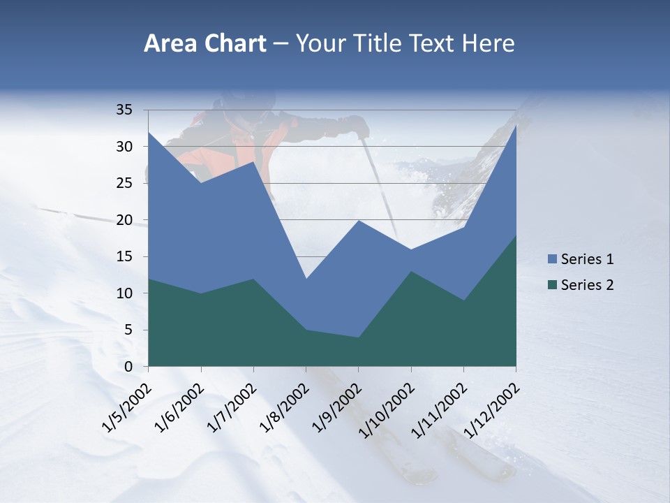 Clothing Jacket Outdoors PowerPoint Template