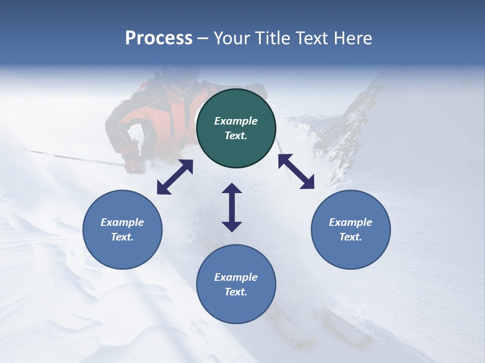 Clothing Jacket Outdoors PowerPoint Template