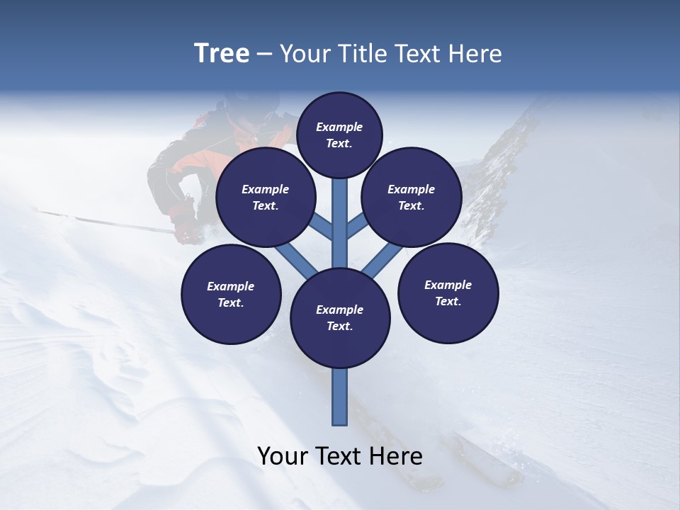 Clothing Jacket Outdoors PowerPoint Template