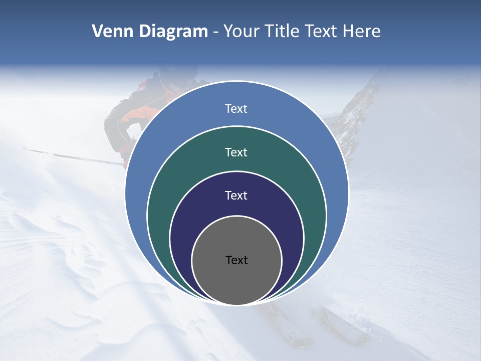 Clothing Jacket Outdoors PowerPoint Template