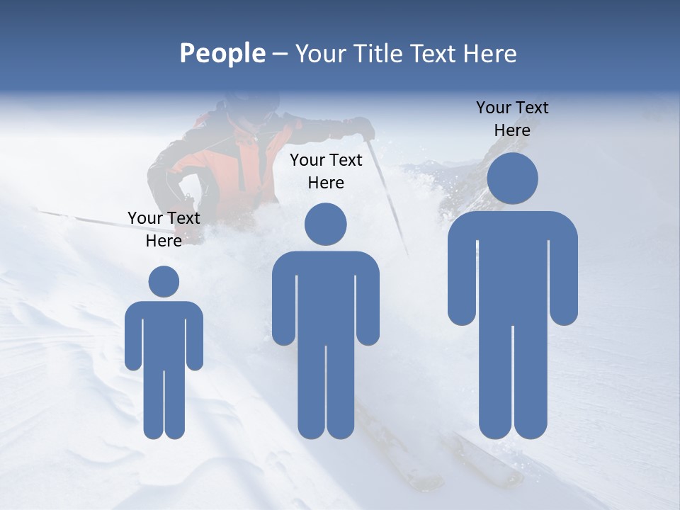 Clothing Jacket Outdoors PowerPoint Template