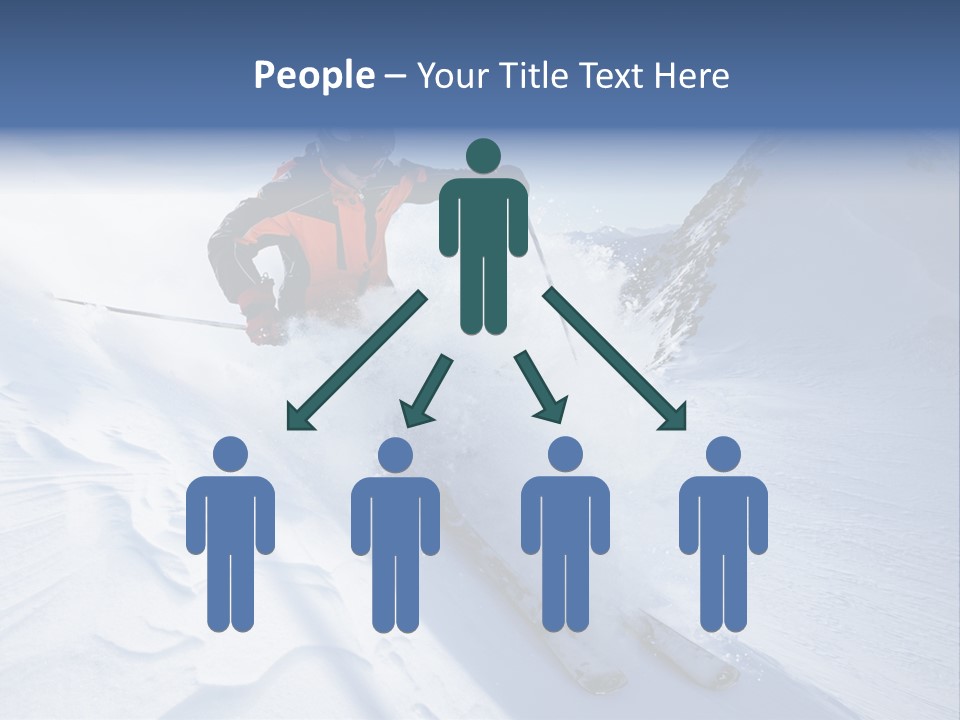 Clothing Jacket Outdoors PowerPoint Template