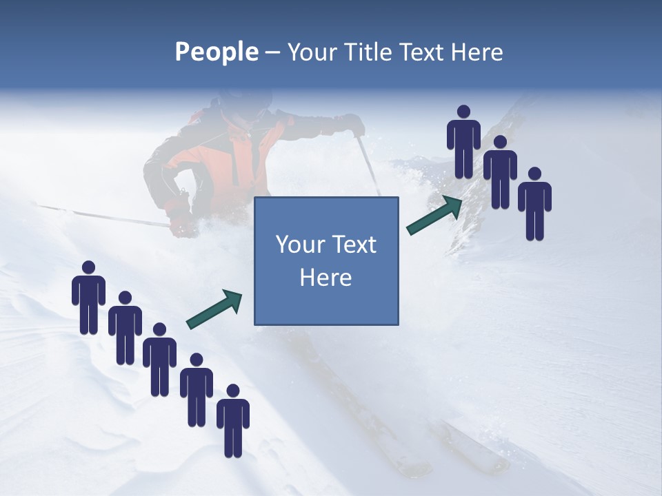 Clothing Jacket Outdoors PowerPoint Template