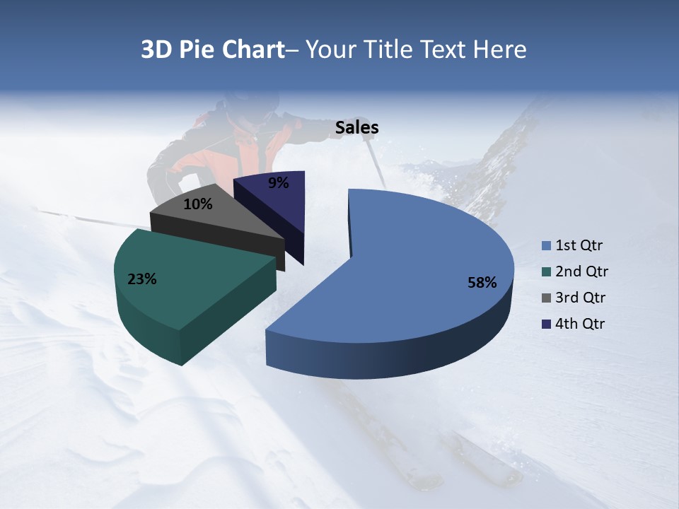 Clothing Jacket Outdoors PowerPoint Template