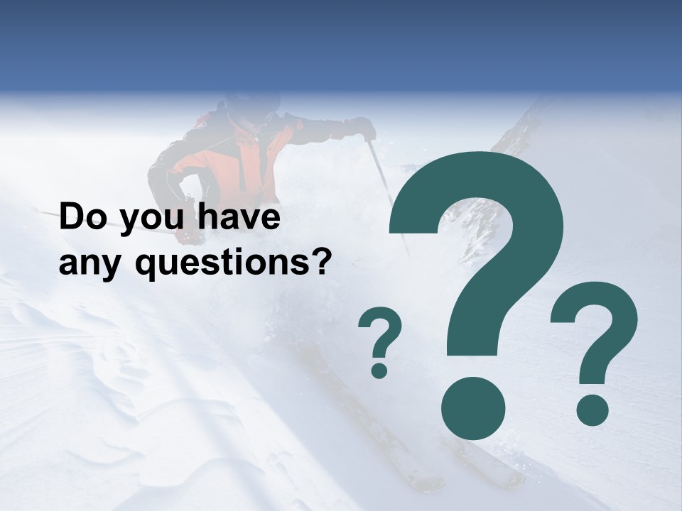 Clothing Jacket Outdoors PowerPoint Template