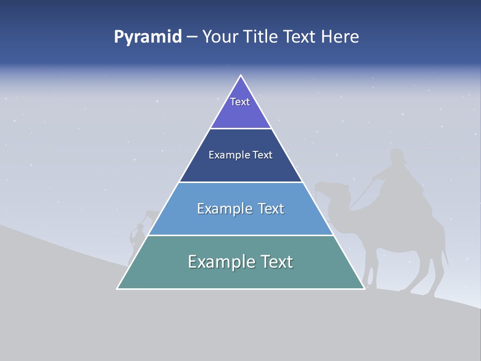 Party Christmas Sky PowerPoint Template