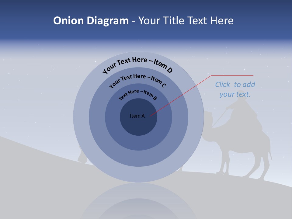 Party Christmas Sky PowerPoint Template