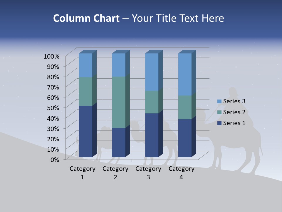 Party Christmas Sky PowerPoint Template