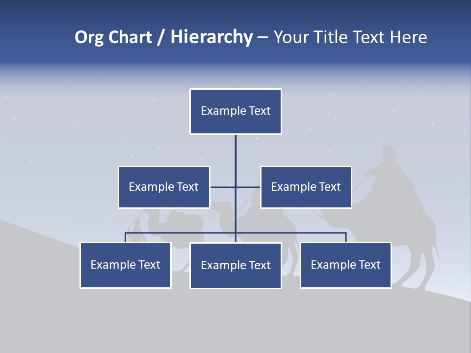 Party Christmas Sky PowerPoint Template